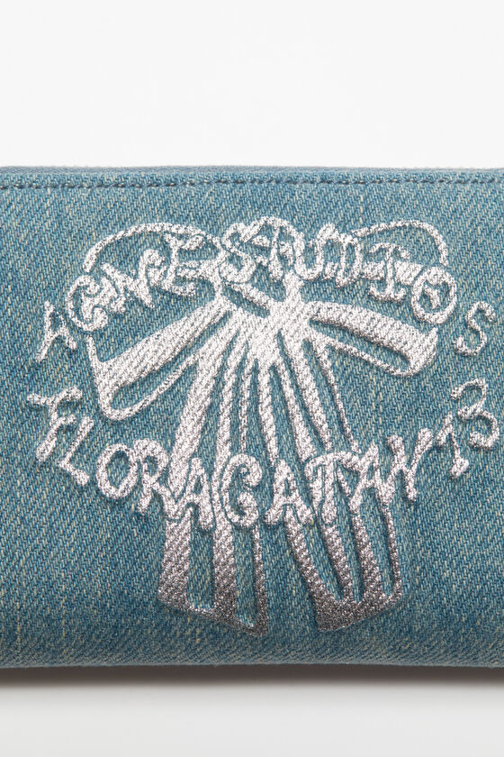 (image for) Advanced Denim zip wallet